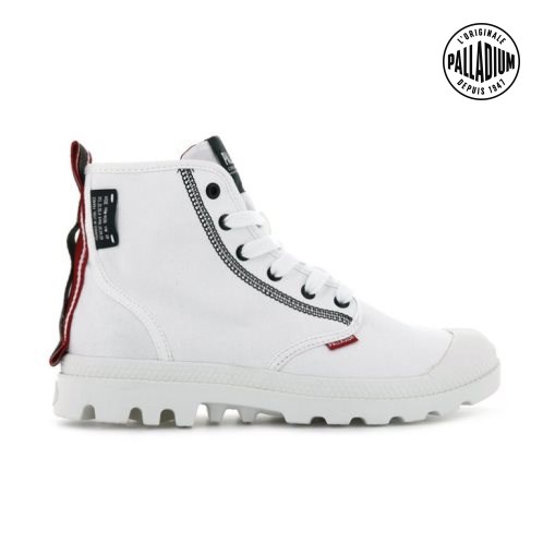 Dámské Boty Palladium Pampa Dare 2 Survive Bílé | CZ ROI-95T